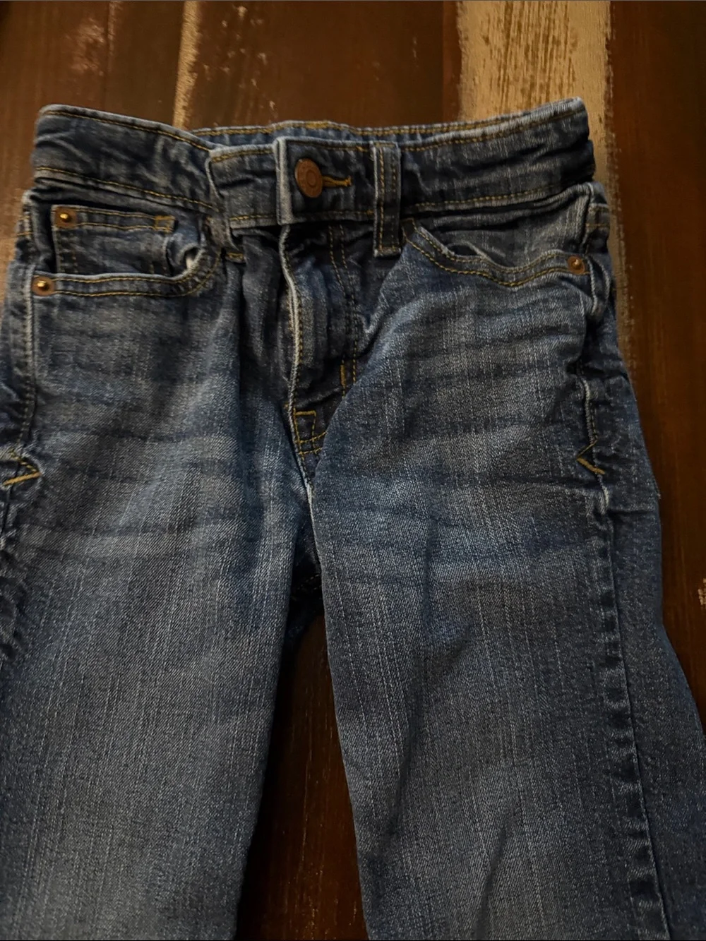Cat & Jack Dark Blue Boys Denim Jeans